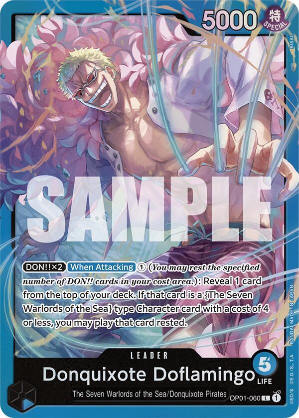 Donquixote Doflamingo (OP01-060) (Leader) - One Piece TCG