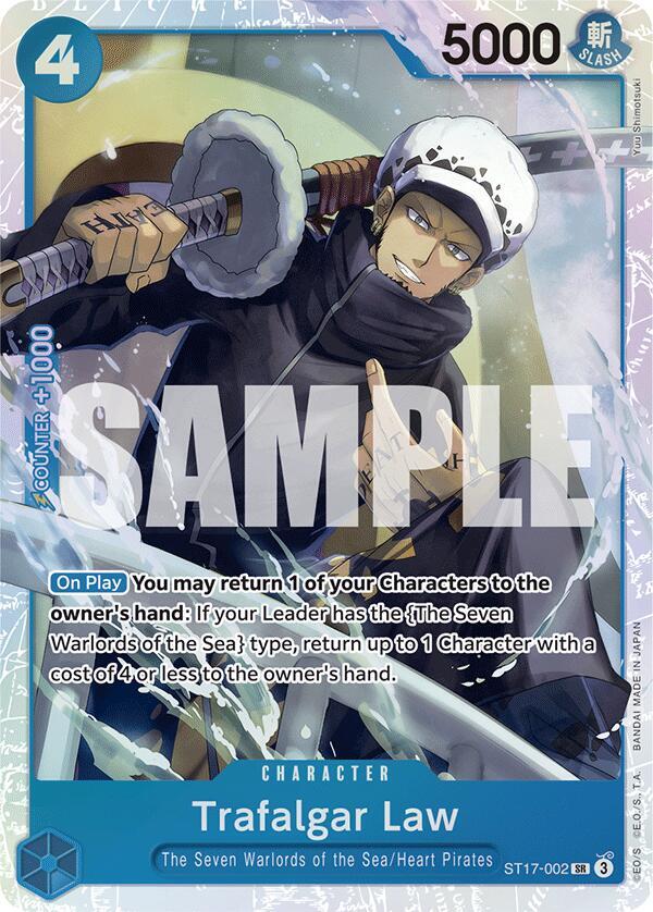 Trafalgar Law (ST17-002) (Super Rare) - One Piece TCG