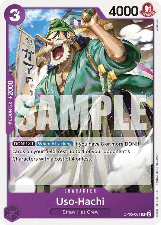 Uso-Hachi (OP05-061) (Uncommon) - One Piece TCG