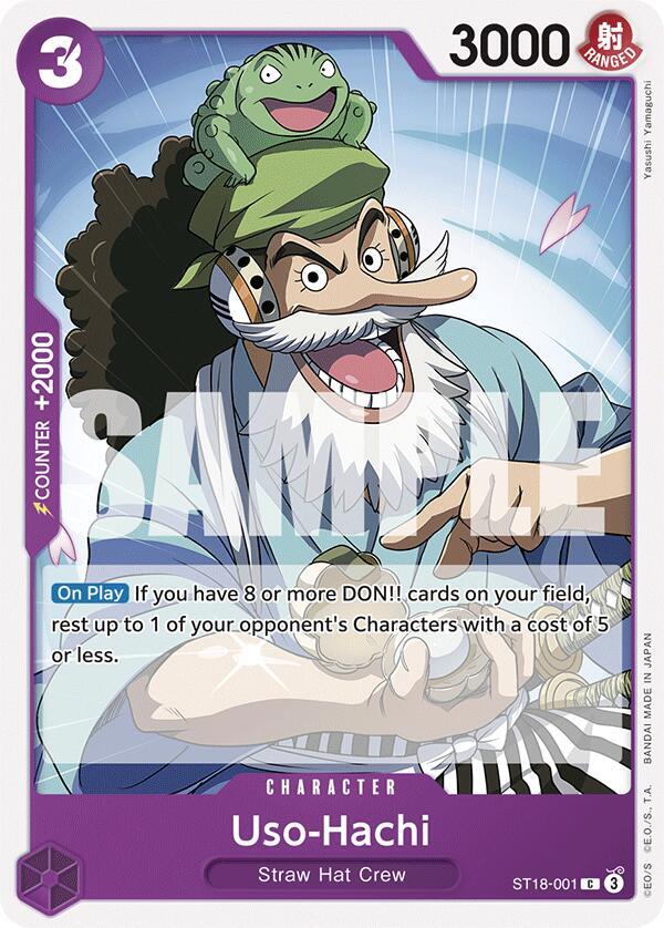 Uso-Hachi (ST18-001) (Common) - One Piece TCG