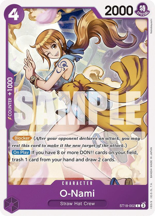 O-Nami - Common - One Piece Card Game