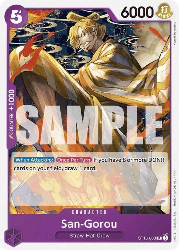 San-Gorou (Common) - One Piece TCG