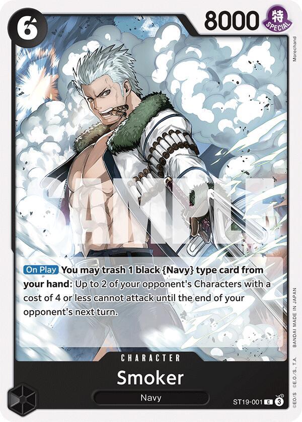 Smoker (ST19-001) (Common) - One Piece TCG