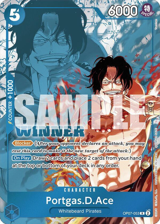 Portgas.D.Ace (Winner Pack 2024 Oct.-Dec.) - Rare - One Piece Card Game