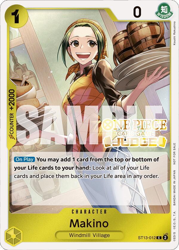 Makino (Judge Pack Vol. 4) - Common - One Piece Card Game