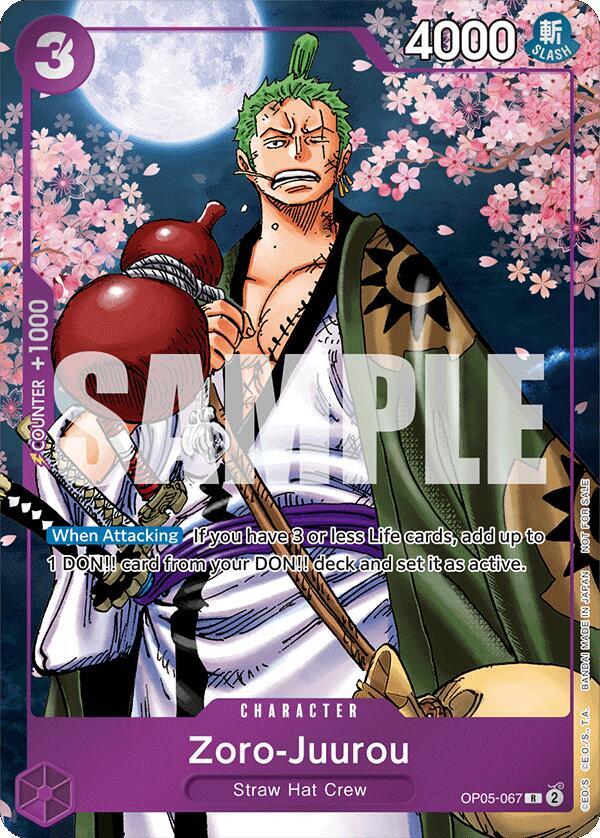 Zoro-Juurou (Event Pack Vol. 5) - Rare - One Piece Card Game