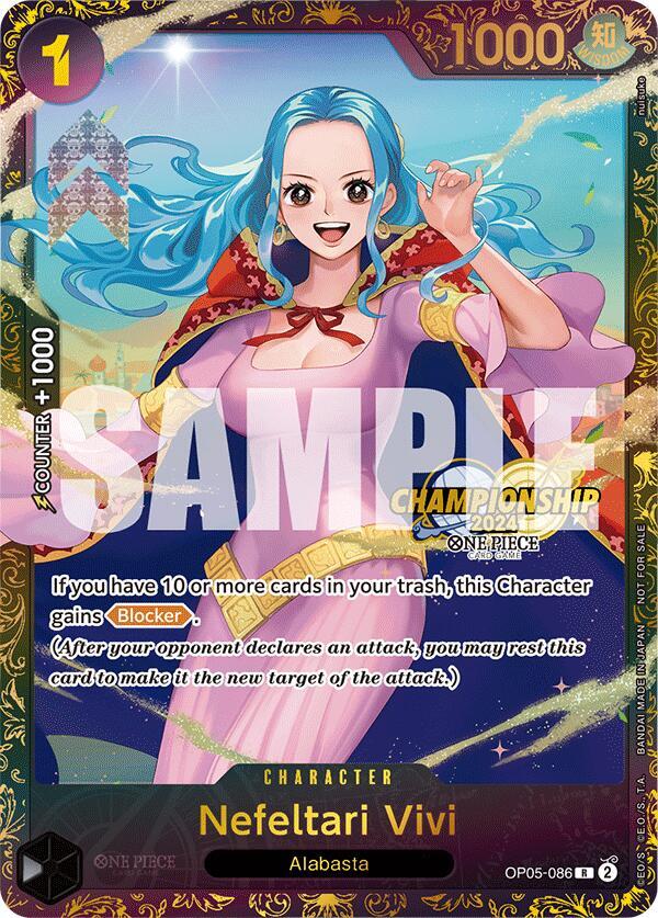 Nefeltari Vivi (October Championship 2024 Store Regionals) - Rare - One Piece Card Game