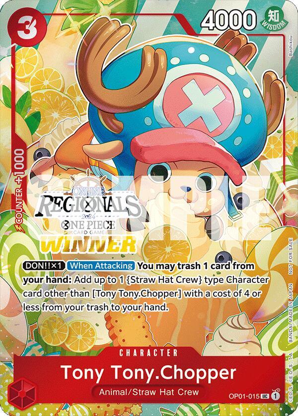 Tony Tony.Chopper (Online Regional 2024 Vol. 3) [Winner] - Uncommon - One Piece Card Game