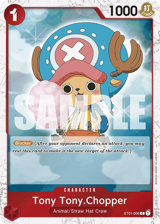 Tony Tony.Chopper (ST01-006) (Jolly Roger Foil) - Common - One Piece Card Game