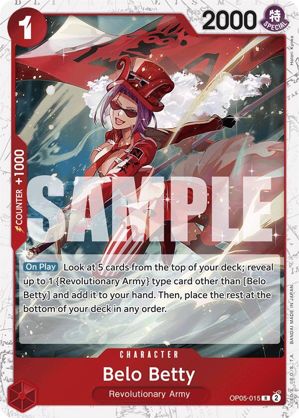 Belo Betty (Jolly Roger Foil) - Rare - One Piece Card Game