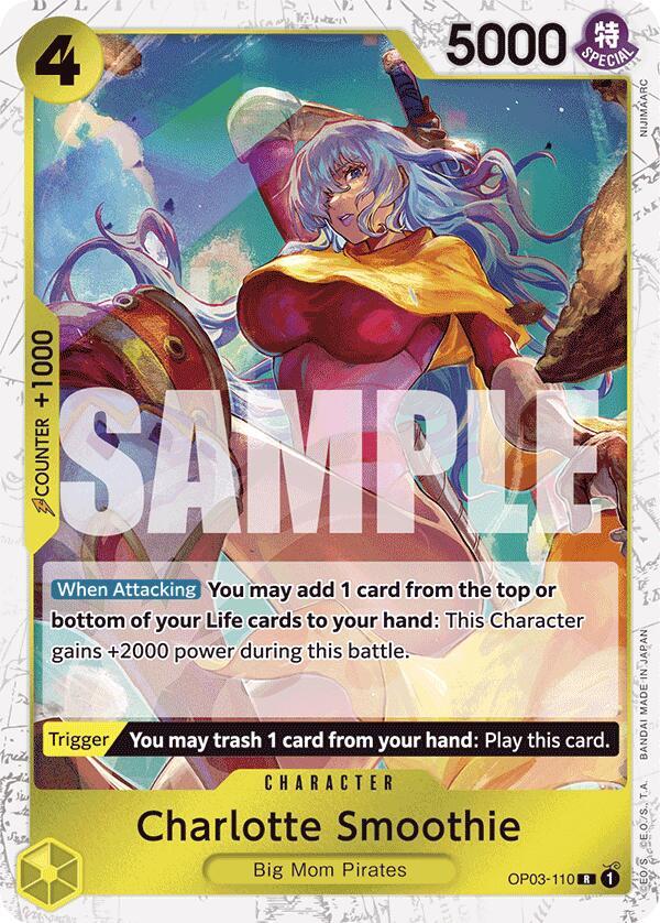 Charlotte Smoothie (Jolly Roger Foil) - Rare - One Piece Card Game