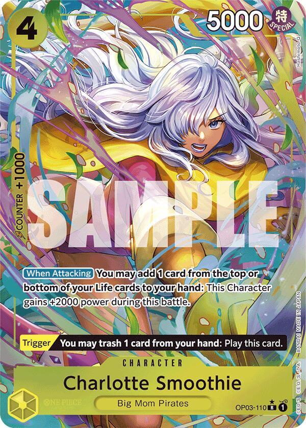 Charlotte Smoothie (Alternate Art) - Rare - One Piece Card Game