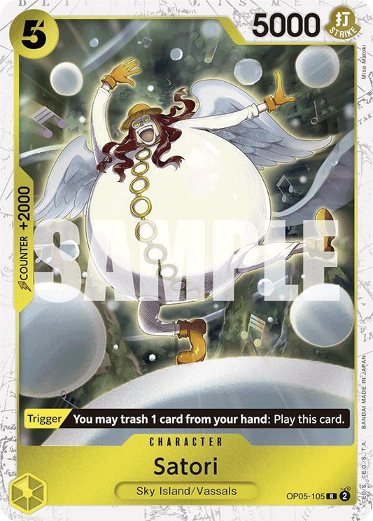 Satori (Jolly Roger Foil) - Rare - One Piece Card Game