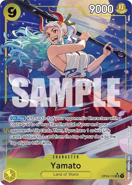 Yamato (OP04-112) (Alternate Art) - Super Rare - One Piece Card Game