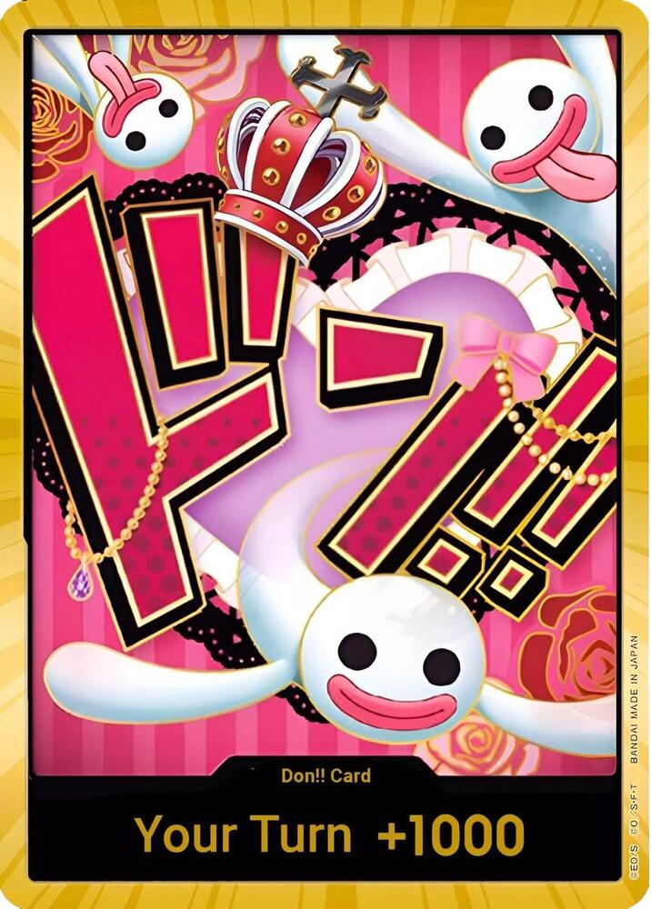 DON!! Card (Perona) (Gold) - DON!! - One Piece Card Game