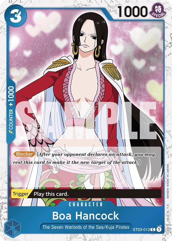 Boa Hancock (ST03-013) (Jolly Roger Foil) - Common - One Piece Card Game