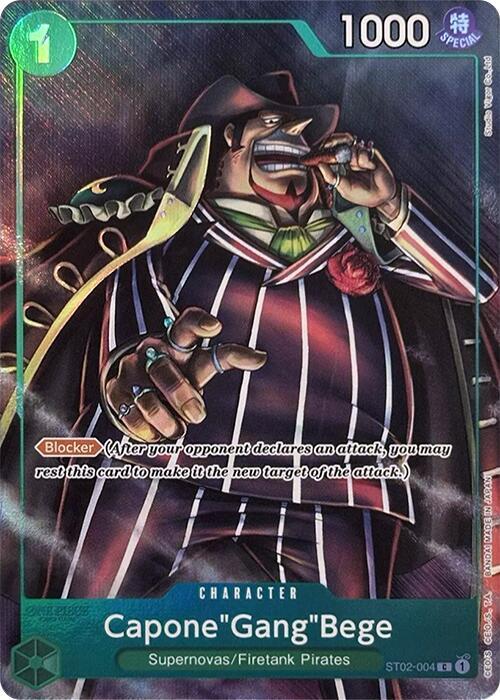 Capone""Gang""Bege (Premium Card Collection -Best Selection Vol. 2-) - Common - One Piece Card Game