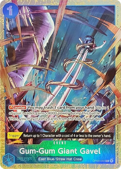 Gum-Gum Giant Gavel (Premium Card Collection -Best Selection Vol. 2-) - Common - One Piece Card Game