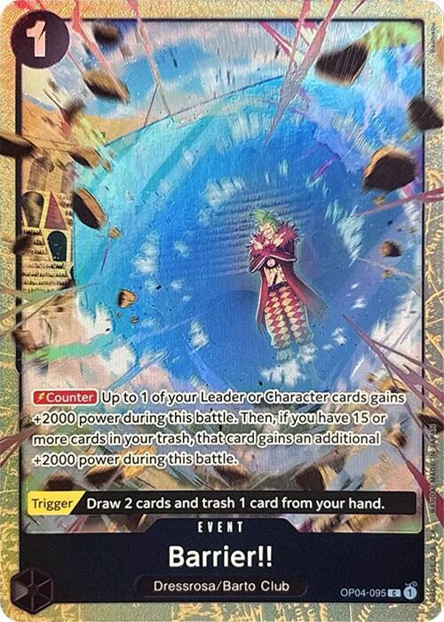 Barrier!! (Premium Card Collection -Best Selection Vol. 2-) - Common - One Piece Card Game