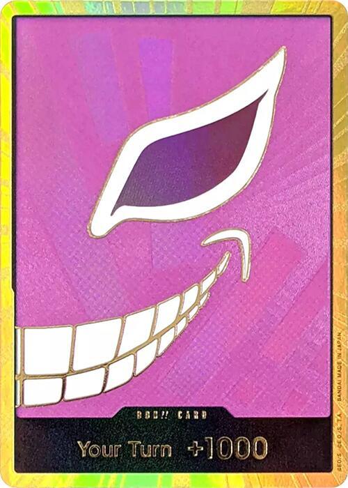 DON!! Card (Donquixote Doflamingo) (Gold) - DON!! - One Piece Card Game