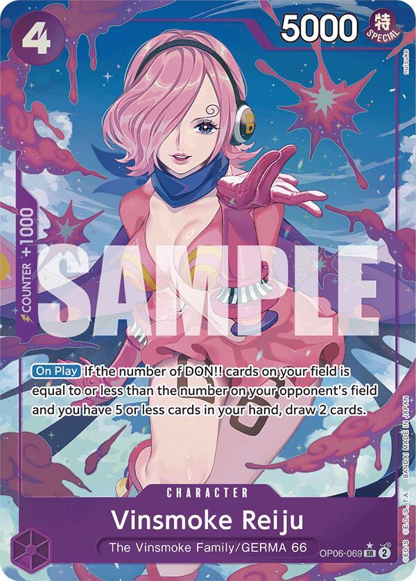 Vinsmoke Reiju (OP06-069) (Alternate Art) - Super Rare - One Piece Card Game