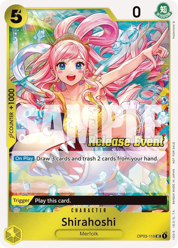 Shirahoshi (ST15 - ST20 Release Event Winner Pack) - Uncommon - One Piece Card Game