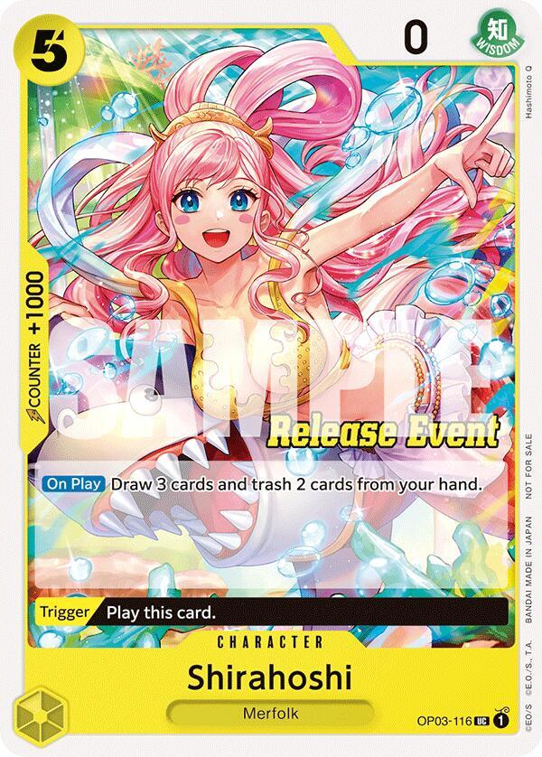 Shirahoshi (ST15 - ST20 Release Event Pack) - Uncommon - One Piece Card Game