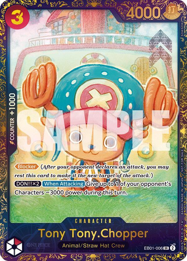 Tony Tony.Chopper (Treasure Cup 2024) - Super Rare - One Piece Card Game