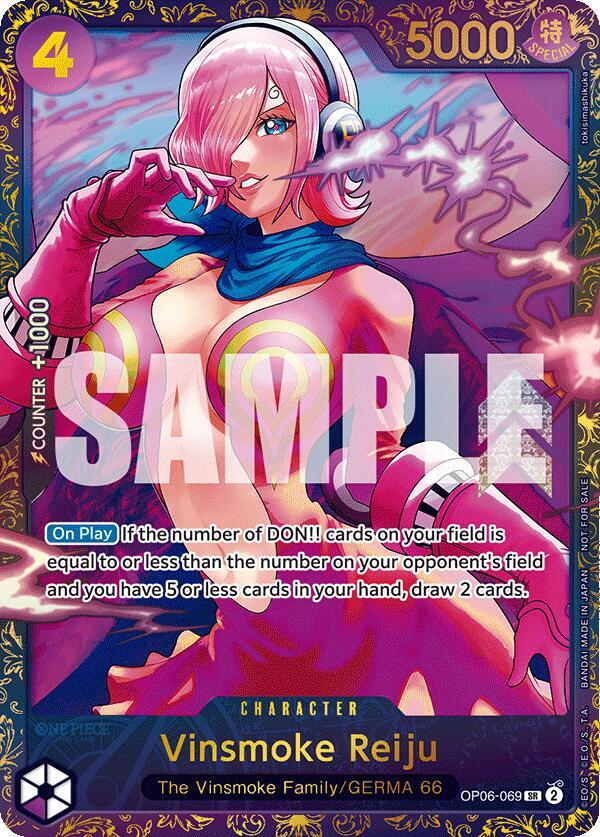 Vinsmoke Reiju (Treasure Cup 2024) - Super Rare - One Piece Card Game