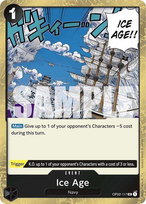 Ice Age (Jolly Roger Foil) - Uncommon - One Piece Card Game