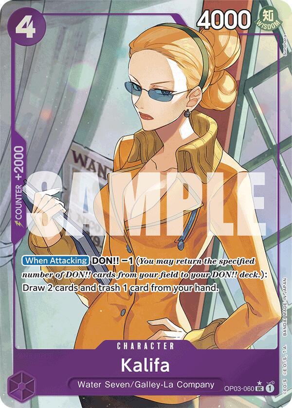 Kalifa (Full Art) - Uncommon - One Piece Card Game