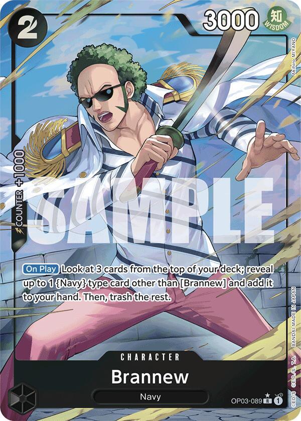 Brannew (Alternate Art) - Rare - One Piece Card Game