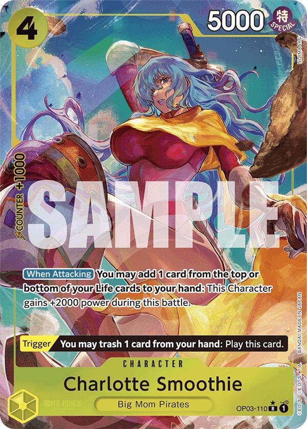 Charlotte Smoothie (Full Art) - Rare - One Piece Card Game