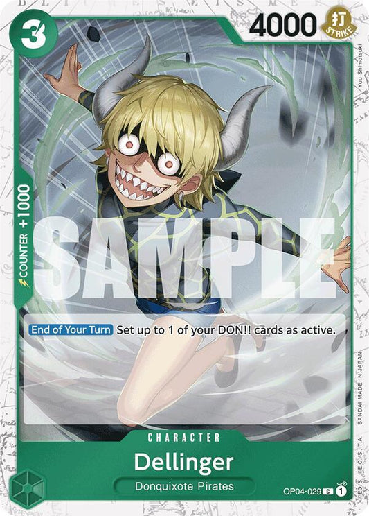 Dellinger (Jolly Roger Foil) - Common - One Piece Card Game