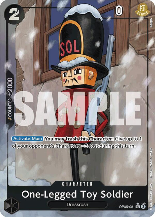 One-Legged Toy Soldier (Full Art) - Uncommon - One Piece Card Game