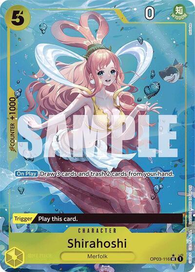 Shirahoshi (OP03-116) (Full Art) - Uncommon - One Piece Card Game