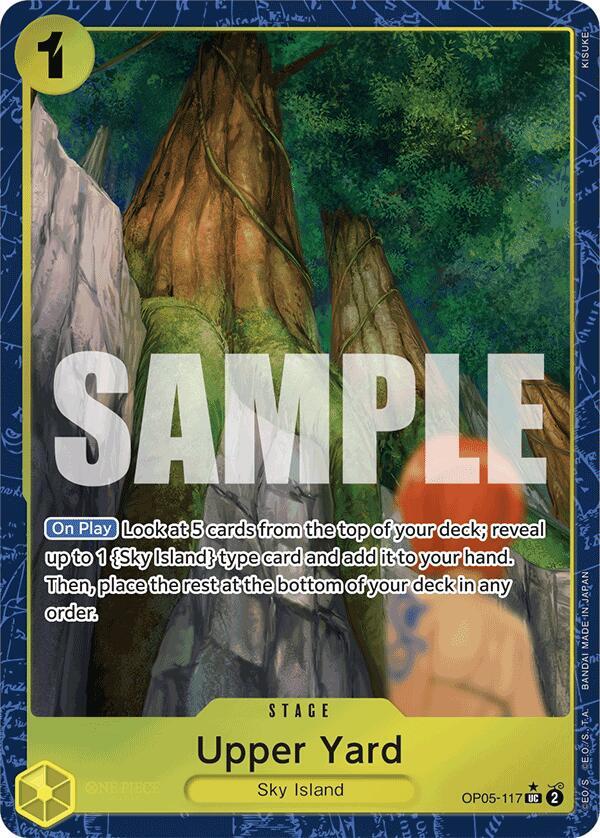 Upper Yard (Alternate Art) - Uncommon - One Piece Card Game