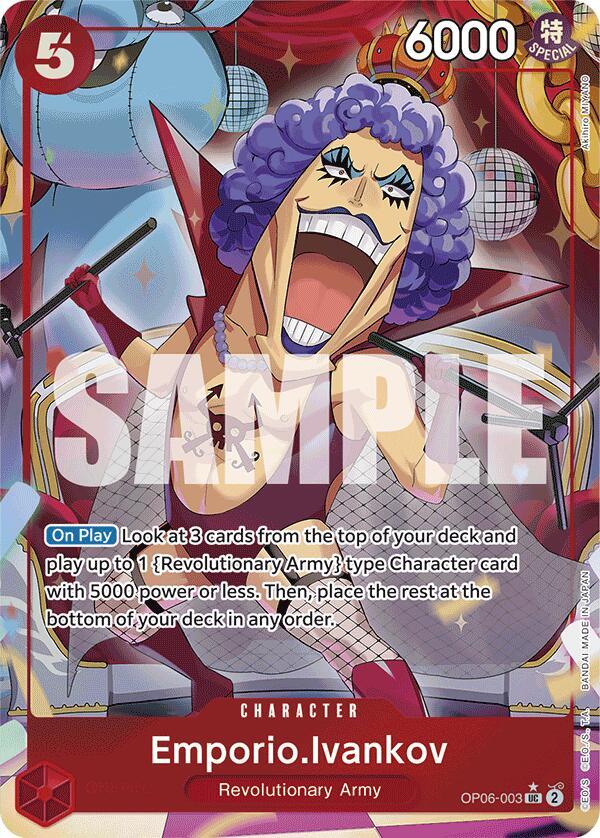 Emporio.Ivankov (Full Art) - Uncommon - One Piece Card Game