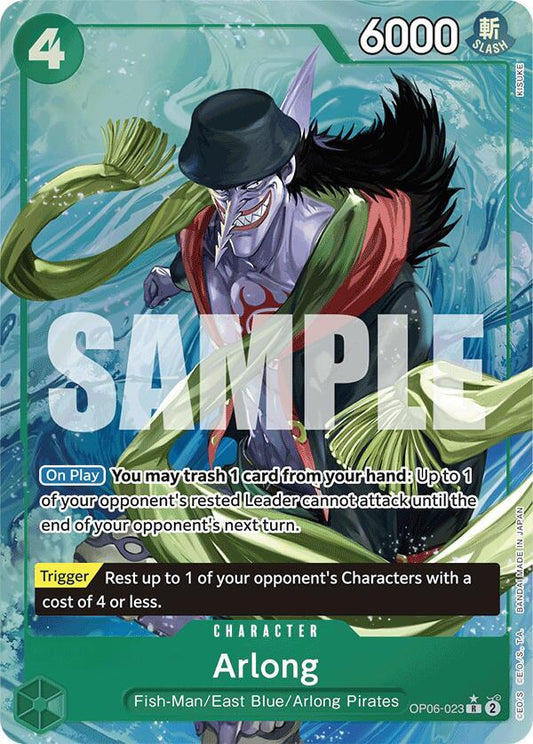 Arlong (Alternate Art) - Rare - One Piece Card Game