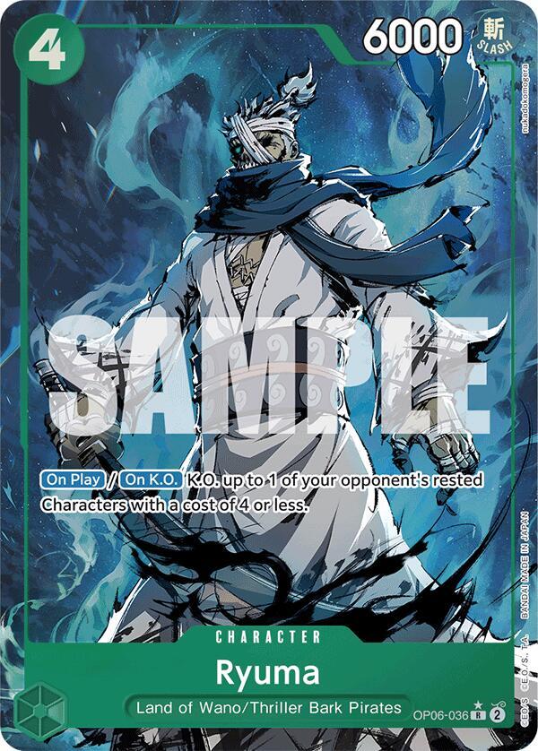 Ryuma (Alternate Art) - Rare - One Piece Card Game