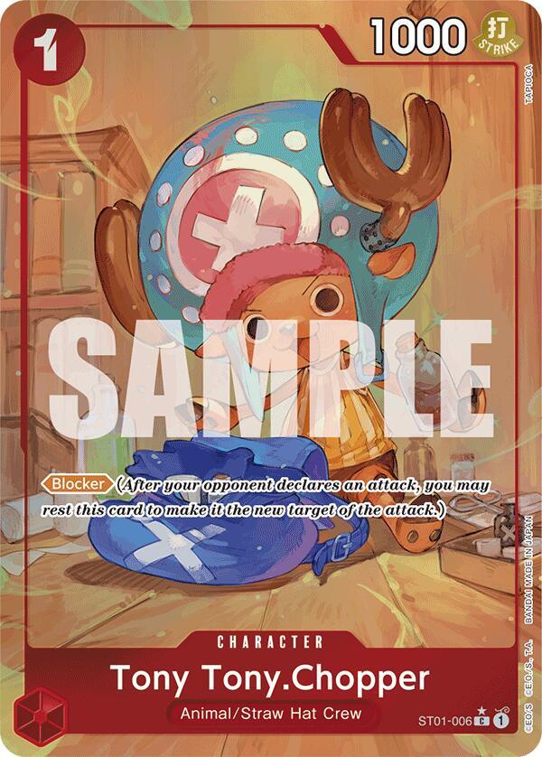 Tony Tony.Chopper (ST01-006) (Alternate Art) - Common - One Piece Card Game