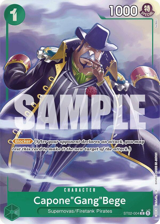 Capone"Gang"Bege (ST02-004) (Alternate Art) - Common - One Piece Card Game