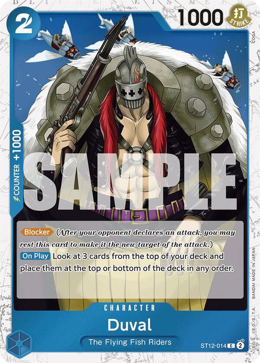 Duval (Jolly Roger Foil) - Common - One Piece Card Game