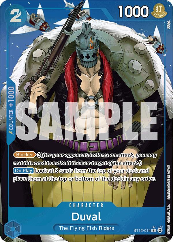 Duval (Full Art) - Common - One Piece Card Game