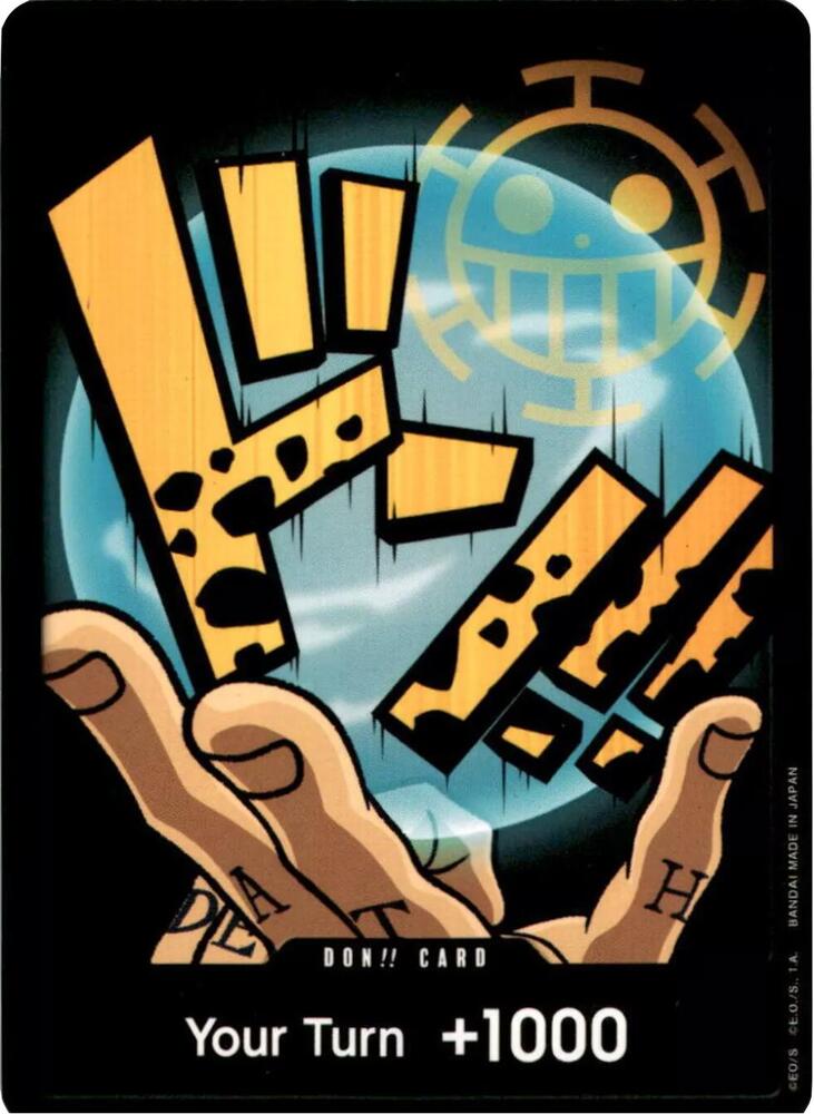 DON!! Card (Trafalgar Law) - DON!! - One Piece Card Game