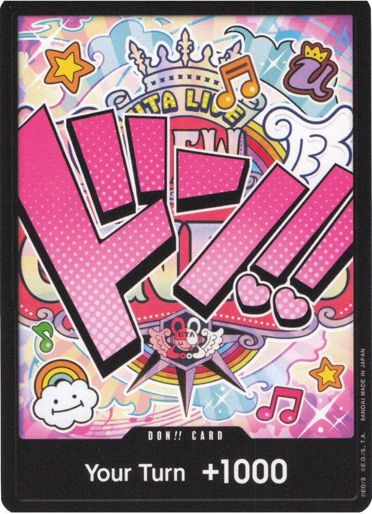 DON!! Card (Uta) - DON!! - One Piece Card Game