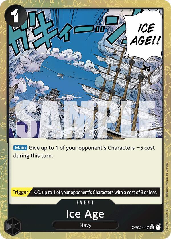 Ice Age (Textured Foil) - Uncommon - One Piece Card Game