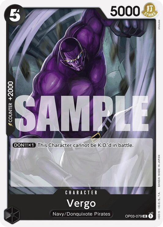 Vergo (Reprint) - Uncommon - One Piece Card Game