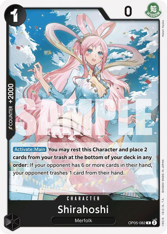 Shirahoshi (OP05-082) (Reprint) - Rare - One Piece Card Game