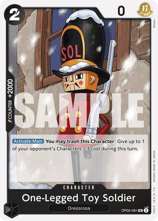 One-Legged Toy Soldier (Reprint) - Uncommon - One Piece Card Game